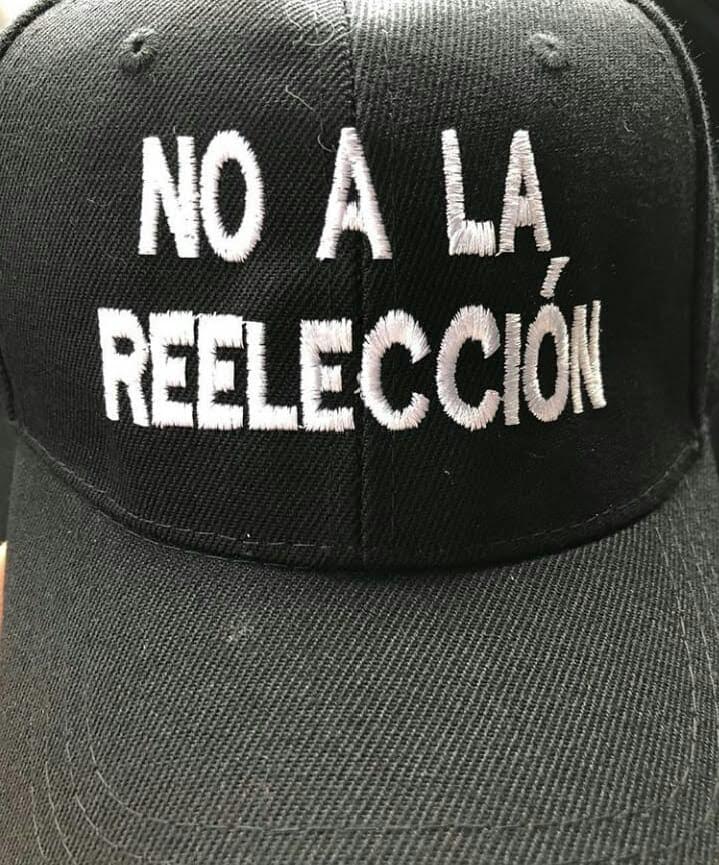 #NoALaReeleccion